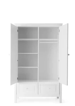 Kleiderschrank 2-türig weiß