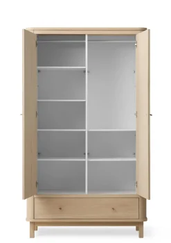 Kleiderschrank 'Wood' 2-türig Eiche