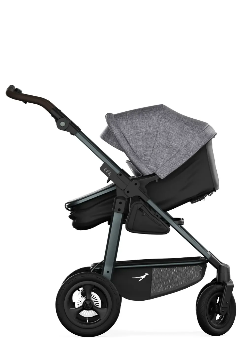 Kombi-Kinderwagen 'Mono 4' Premium Grau