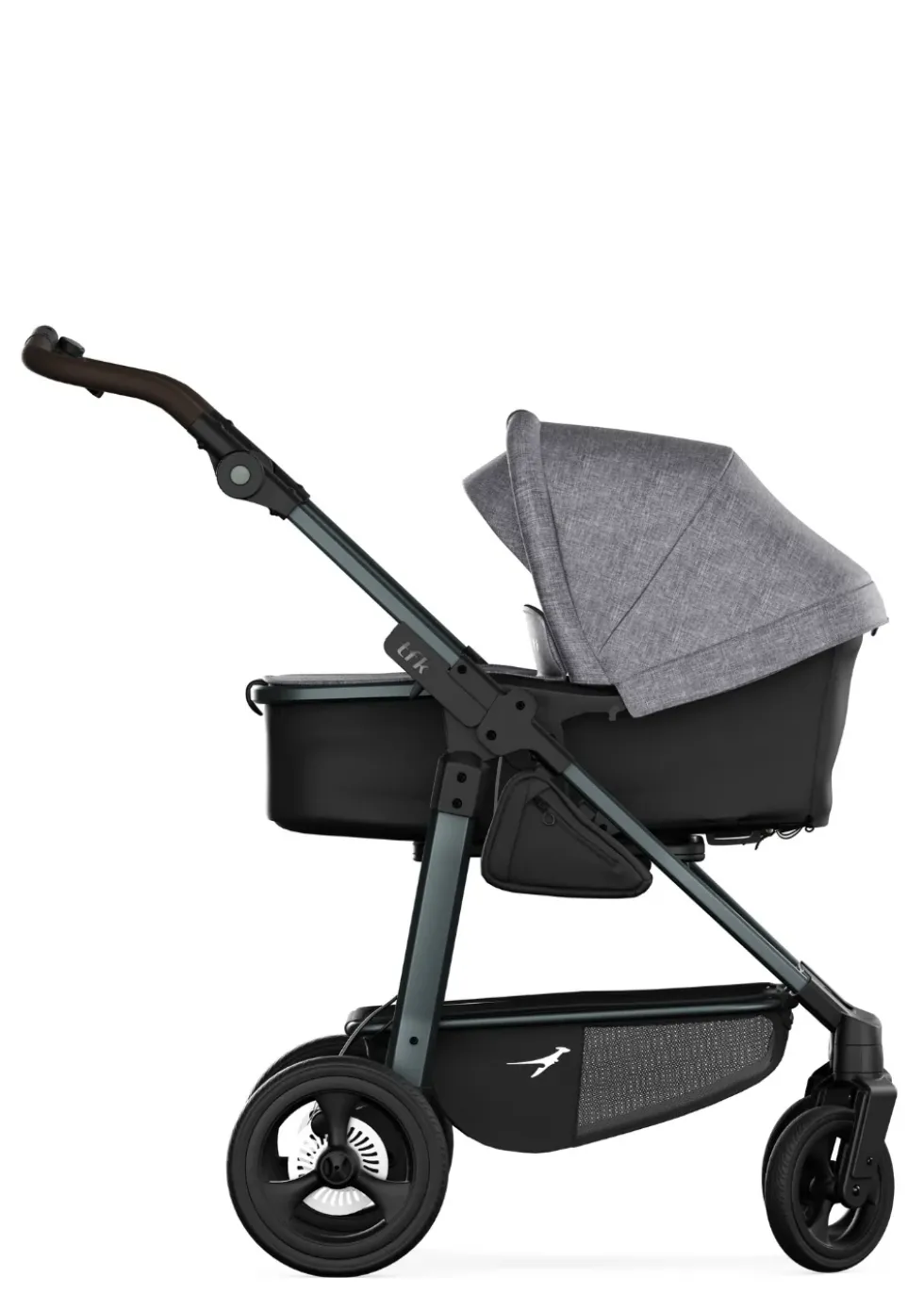 Kombi-Kinderwagen 'Mono 4' Premium Grau