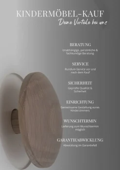 Kommode 'Wood' 4 Schubladen weiß/Eiche