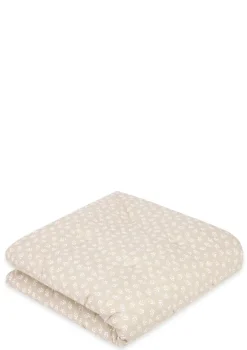 Krabbeldecke Floral Sand 120 x 120 cm