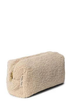 Kulturtasche 'Teddy Pouch' Ecru