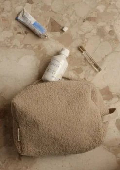Kulturtasche 'Teddy Toiletry Bag' Ecru