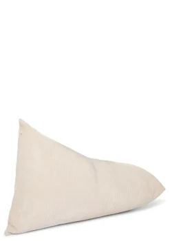 Lounger Sitzsack Cord Creme Beige