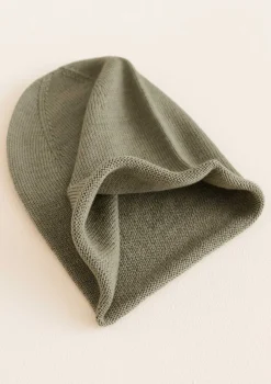 Merino Beanie 'Efa' Artichoke