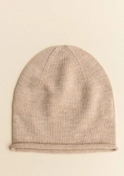 Merino Beanie 'Efa' sand