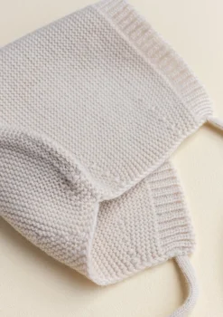 Merino Bonnet 'Dolly' Off-White