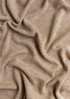 Merino Decke 'Bibi'Sand