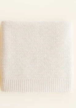 Merino Decke 'Dora' Cream