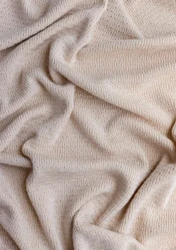 Merino Decke 'Dora' oat