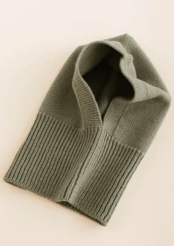 Merino Mütze Balaclava 'Eddy' artichoke