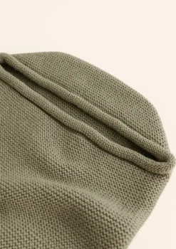 Merino Strick-Pucksack 'Cocoon' Artichoke