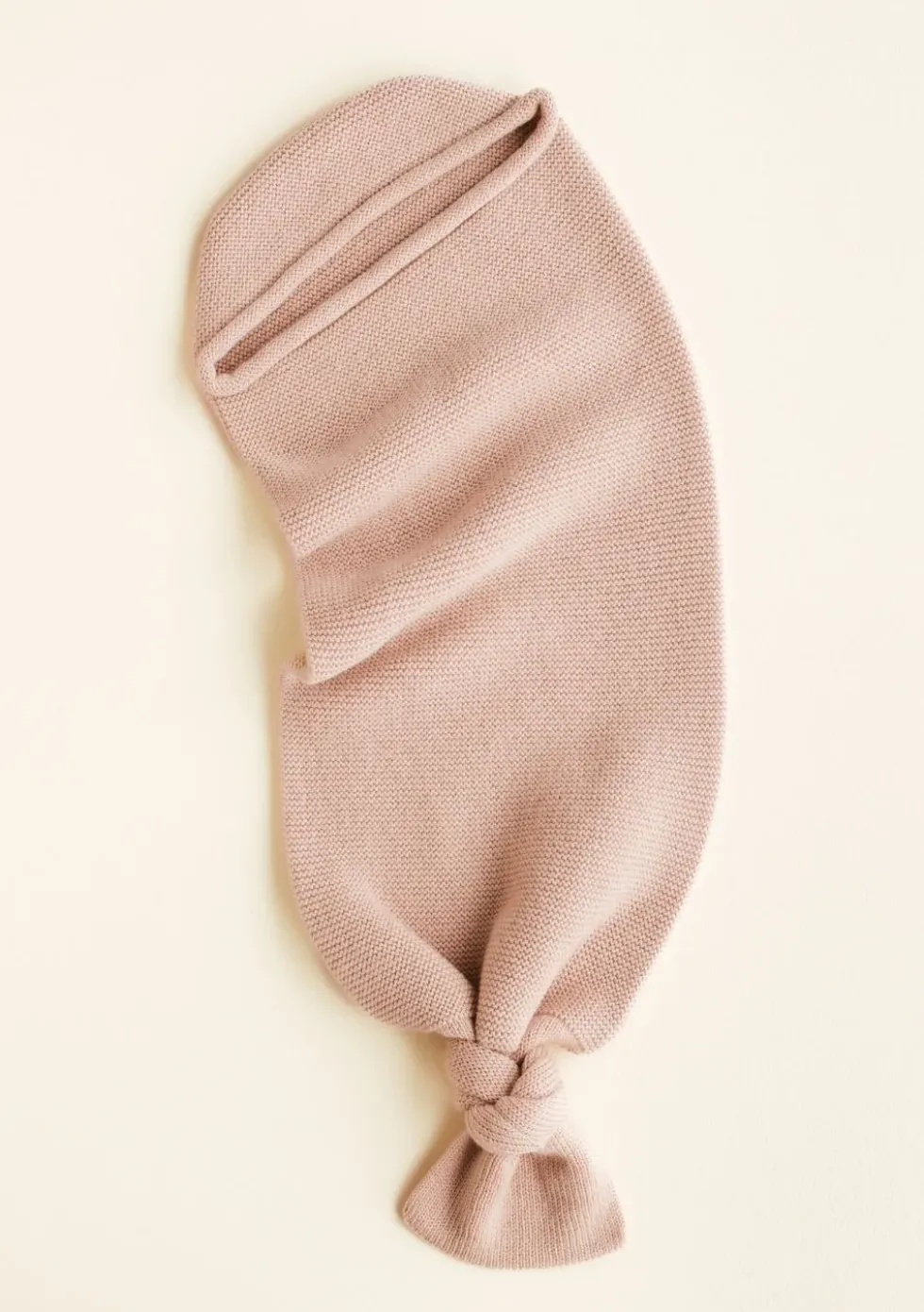 Merino Strick-Pucksack 'Cocoon' Apricot