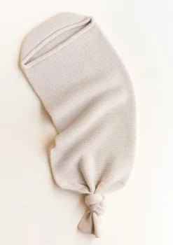 Merino Strick-Pucksack 'Cocoon' Cream