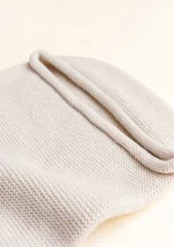 Merino Strick-Pucksack 'Cocoon' Cream