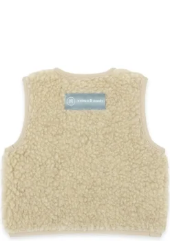 Merino Teddy Weste Essential Beige