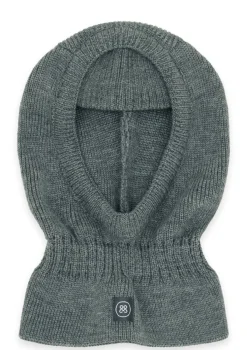 Merino Wollschlupfmütze Essential Grau