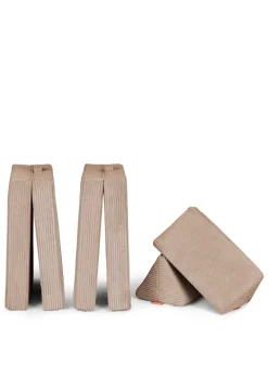 Mini Spielsofa Cord Karamell Beige