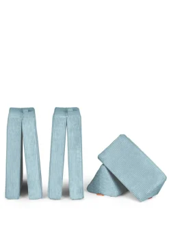 Mini Spielsofa Cord Lagune Blau