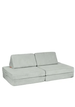 Mini Spielsofa Cord Salbei Grün