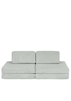 Mini Spielsofa Cord Salbei Grün