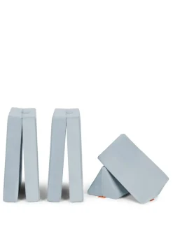 Mini Spielsofa Velours Arktis Blau