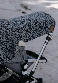 Multifunktionale UV-Decke UPF 50+ Leopard Grey