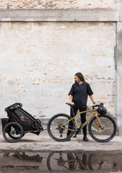 Multisport-Fahrradanhänger 'Chariot Sport 2 Single' Black