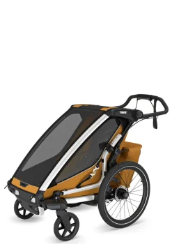Multisport-Fahrradanhänger 'Chariot Sport 2 Single' Natural Gold