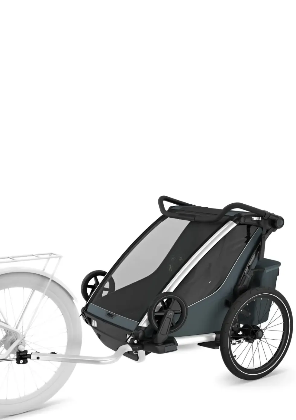Multisport-Fahrradanhänger 'Chariot Cross 2 Double' Dark Slate