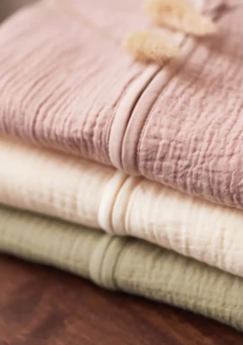 Musselin Baby Schlafsack TOG 0,5 Oatmeal