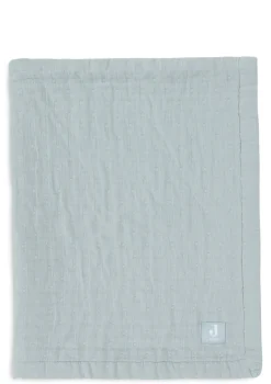 Musselin Decke Wiege 'Jacquard' Sea Green 100 x 75 cm
