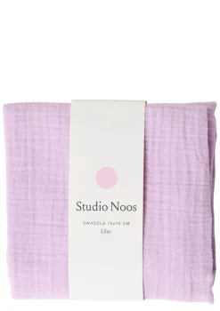 Musselin Mulltuch 'Swaddle Uni Medium' Lilac 70 x 70 cm
