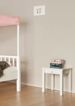 Nachttisch weiß