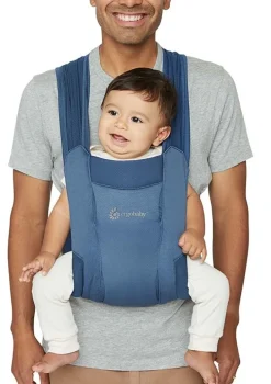 Neugeborenentrage 'Embrace' Soft Air Mesh Blue