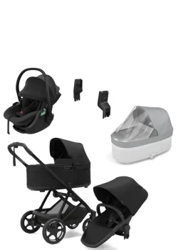 Newborn Travel Bundle 'Charm' Black