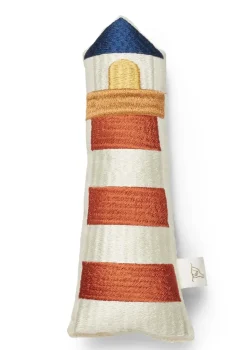 Rassel Leuchtturm 'Klint' off-white/bunt
