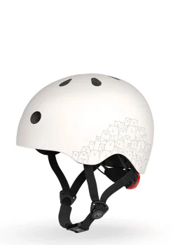 Reflektierender Helm ash grau