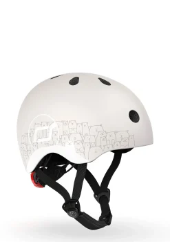 Reflektierender Helm ash grau