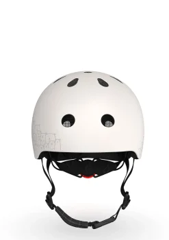 Reflektierender Helm ash grau