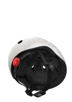 Reflektierender Helm ash grau