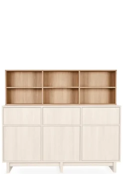 Regalaufsatz für Kommode XL 'Kyo' Honey Ash