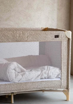 Reisebett Bouclé Sheep 120x 60 cm
