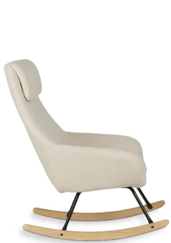 Schaukelstuhl Erwachsene 'Nordic' Sheep Beige