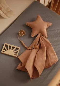 Schmusetuch 'Lovey' Star Natural