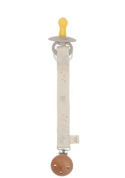 Schnullerband Vogel Off-White