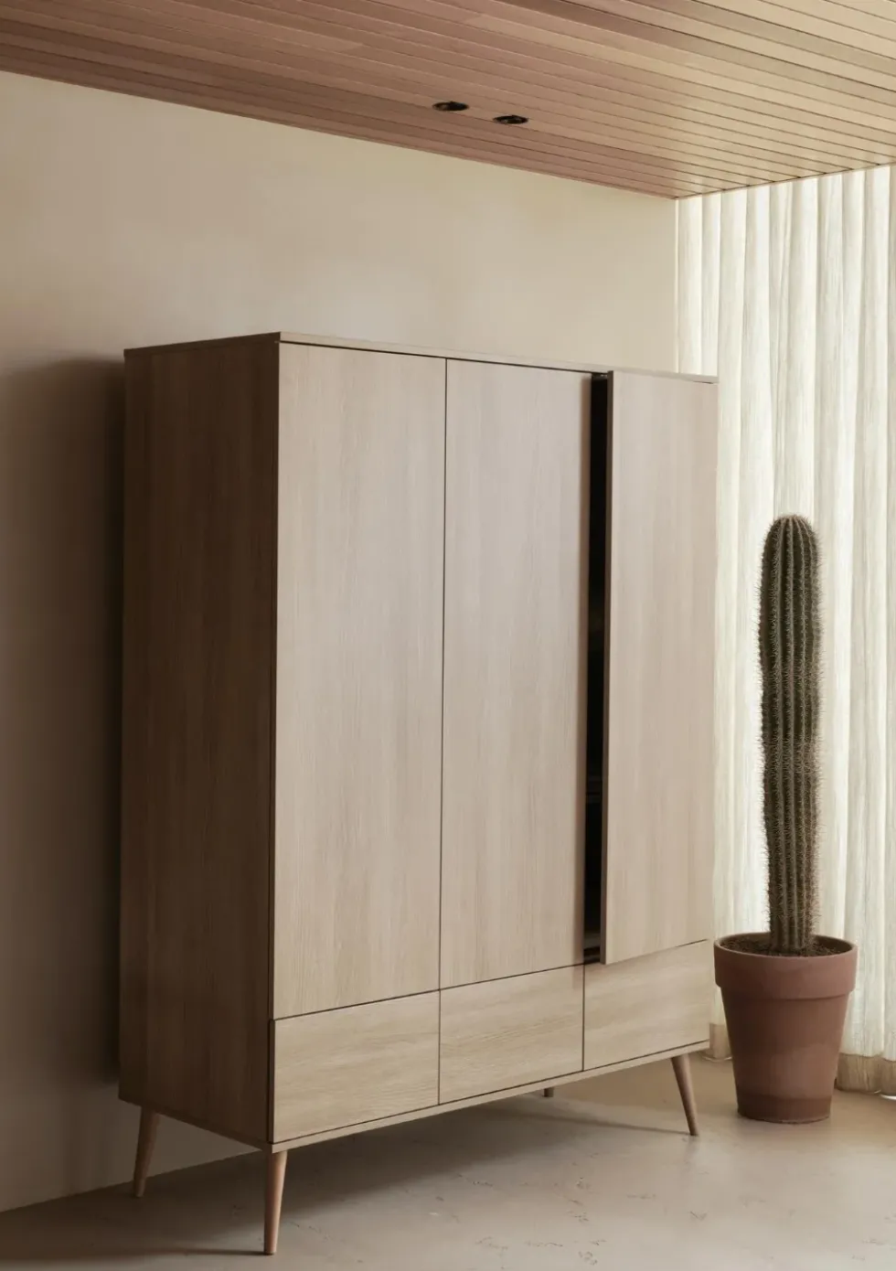 Schrank 'Flow' XL Honey Ash