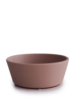 Silikon Schüssel mit Saugnapf Cloudy Mauve