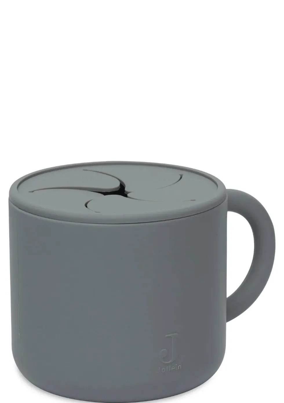 Silikon Snackbecher Stormy Grey